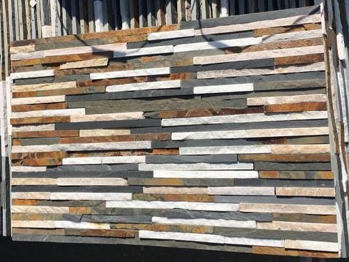 Cores variadas de ardósia