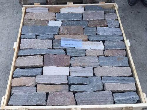 Cores variadas de ardósia