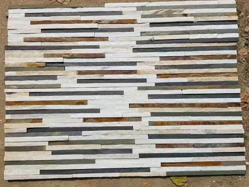 Cores variadas de ardósia