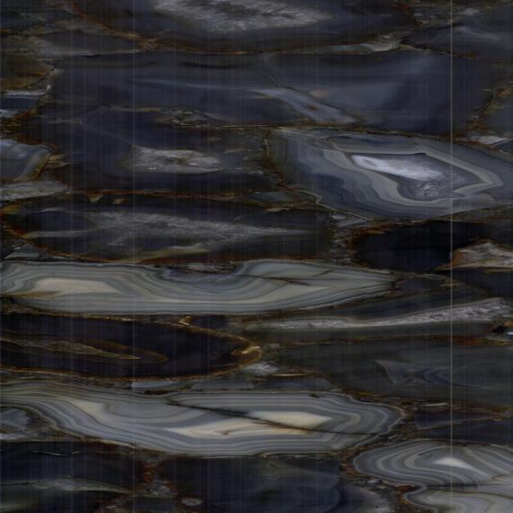 Placa de ágata cinza exclusiva para decoração de luxo