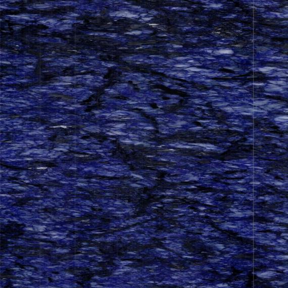 Material de construção em mármore azul e branco com veios