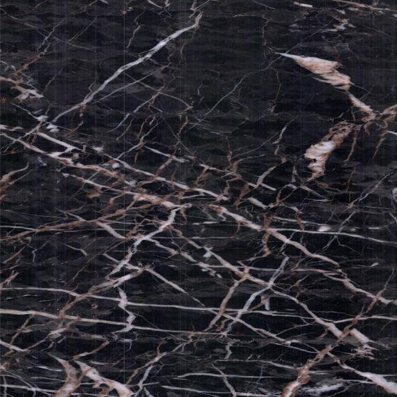 Pedra natural de mármore preto e branco com veios