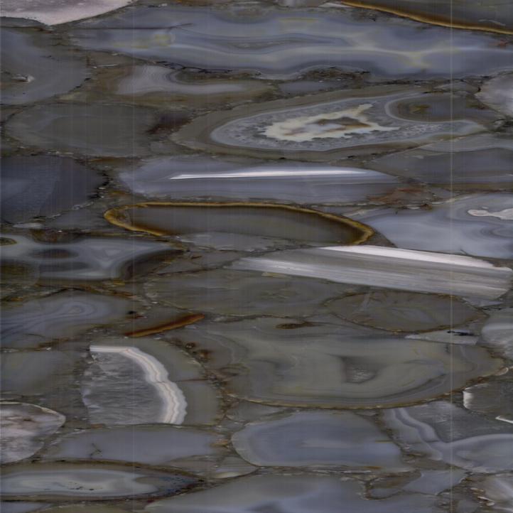 Luxury semiprecious stone construction material