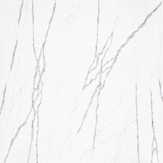 Bancadas de quartzo branco projetado em quartzo sólido